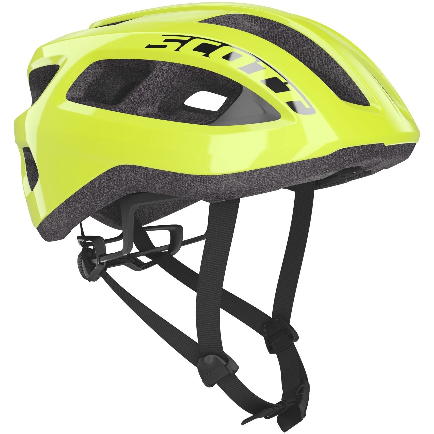 Scott Supra Road Cycling Helmet Flo Yellow Leisure Bike Ride Cycle Safety